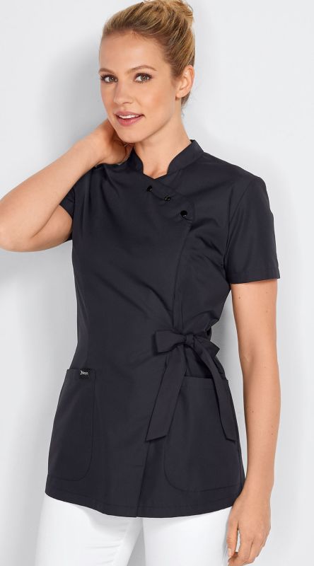 Tunique De Coiffeur Pour Femme - Pour Salon De Coiffure, Spa, Massage - 100% Polyester - Tailles UK 8 à 24 (US 4-20)