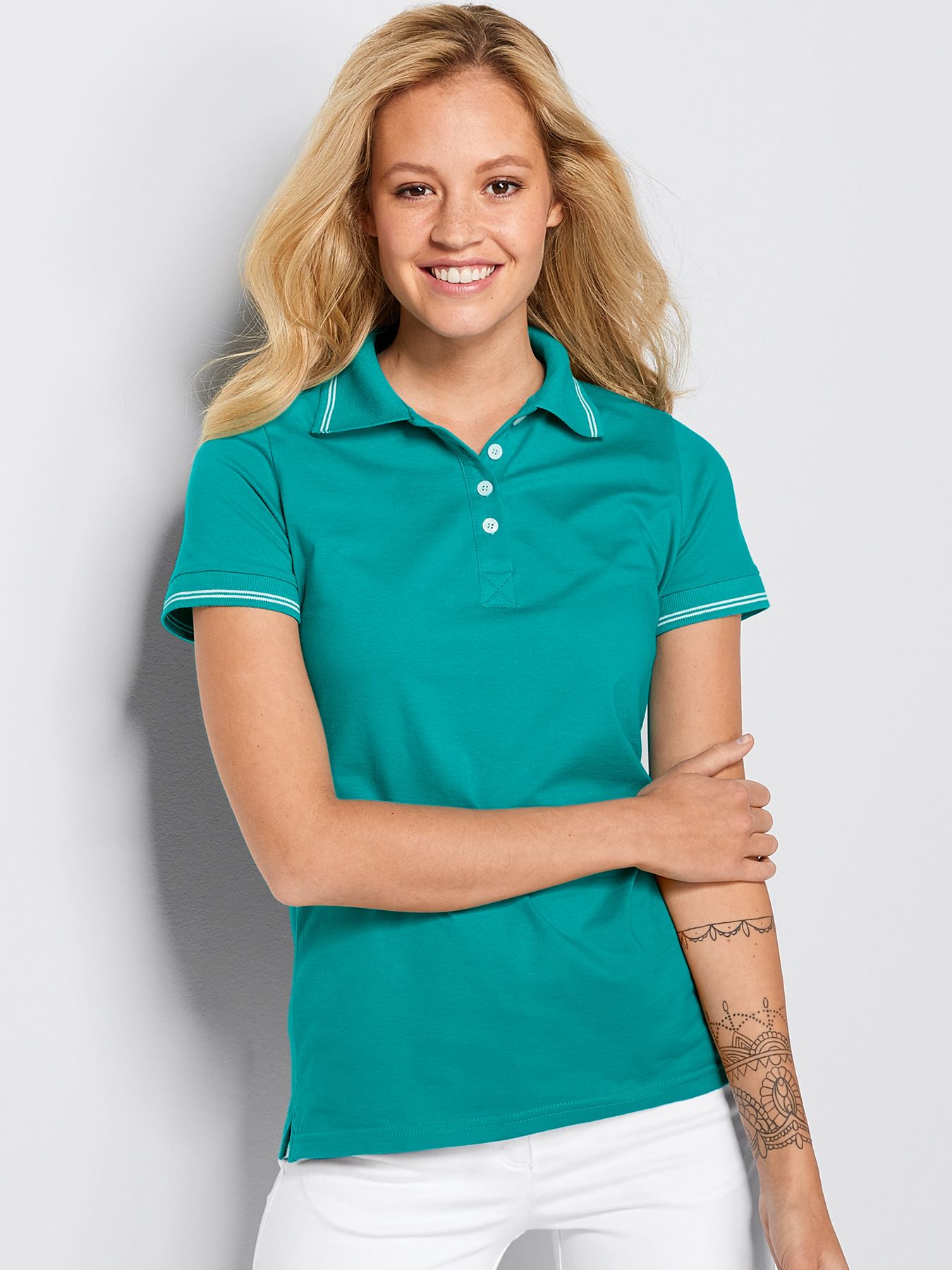 Polo en single jersey