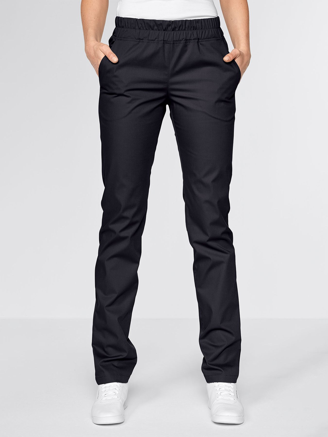 Pantalon extensible avec taille élastique