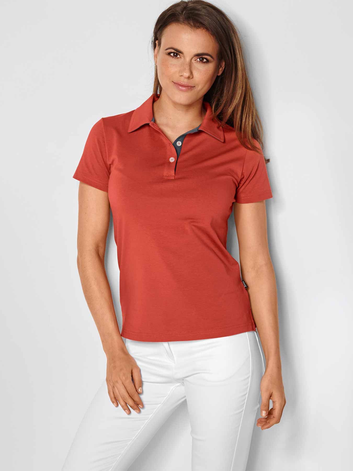 Polo en single jersey