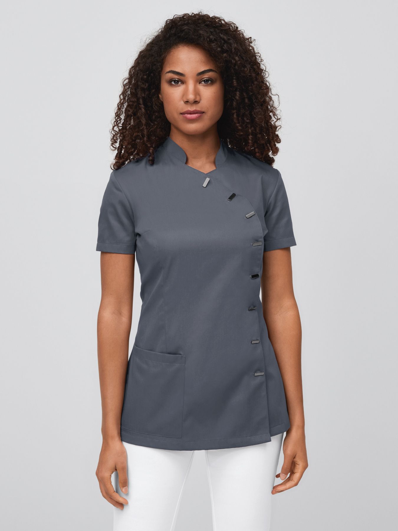 Blouse médicale EDESSA avec boutons haute qualité