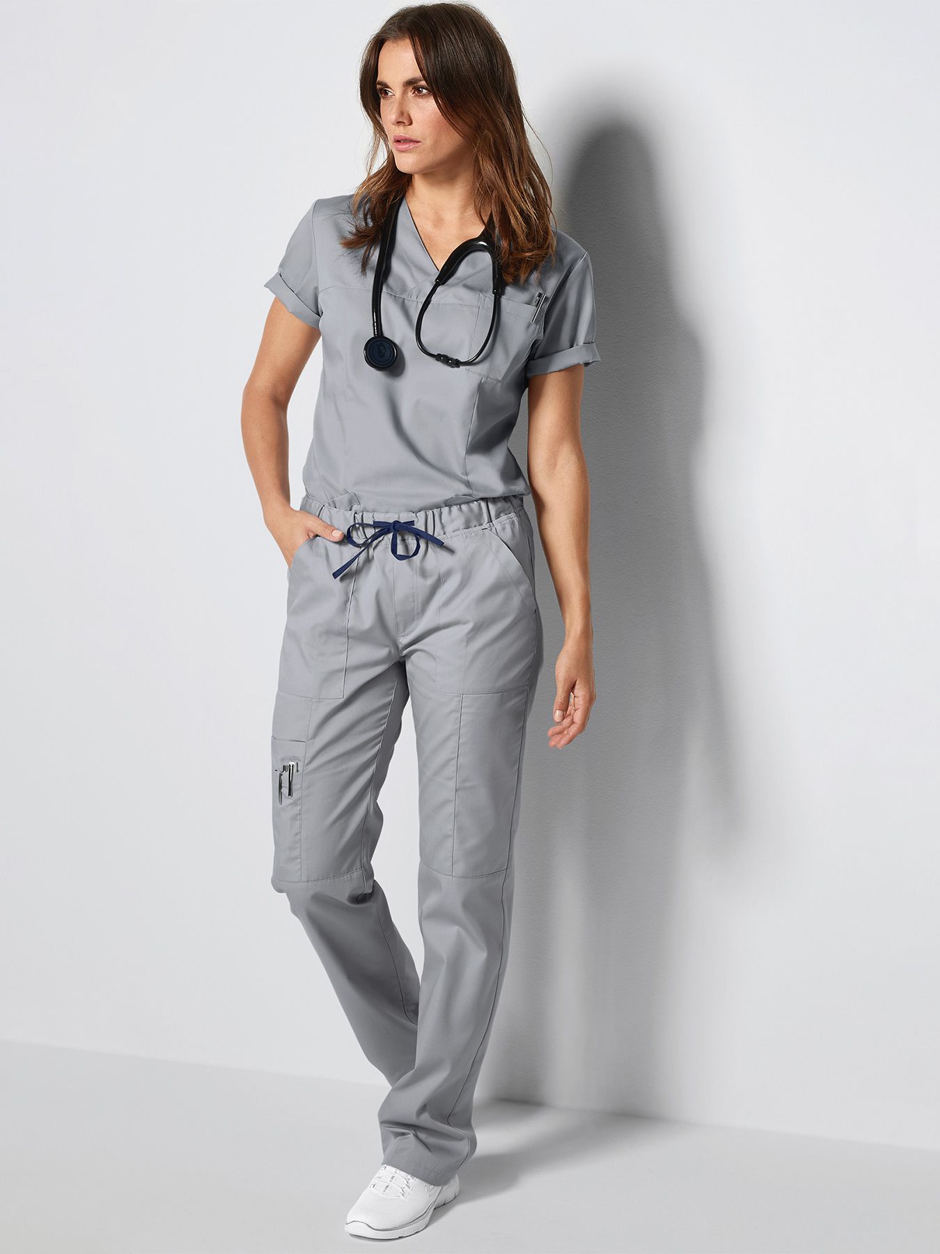 Pantalon de bloc opératoire mixte