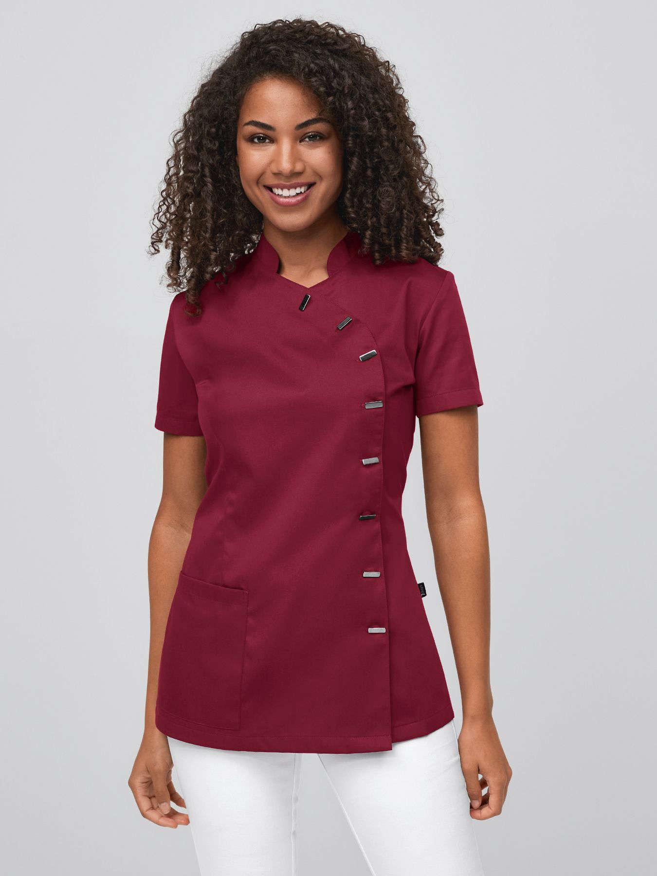 Blouse médicale EDESSA avec boutons haute qualité