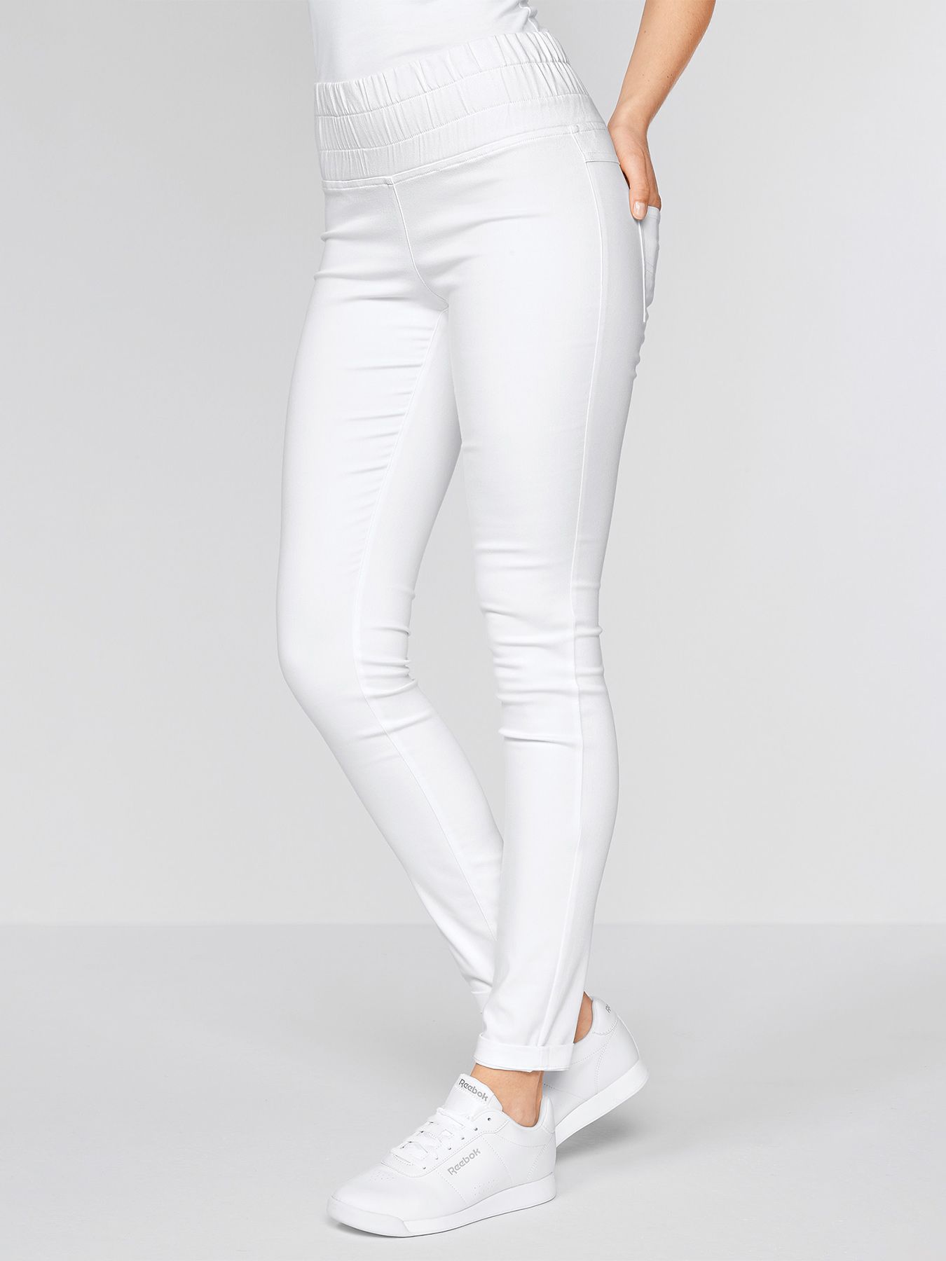 Pantalon femme taille haute MIRANDOLA – soft-stretch