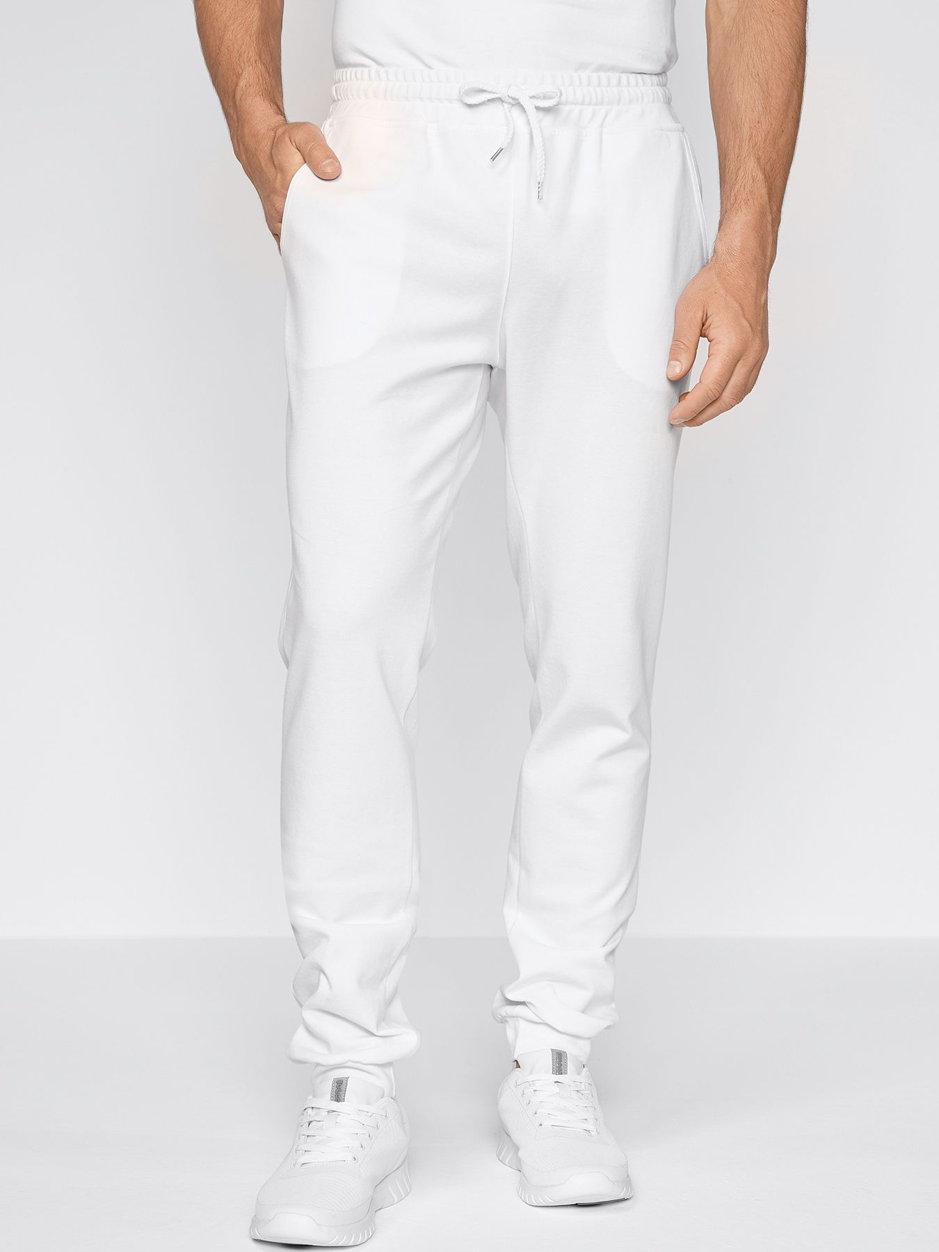 Pantalon en jersey, facile à repasser