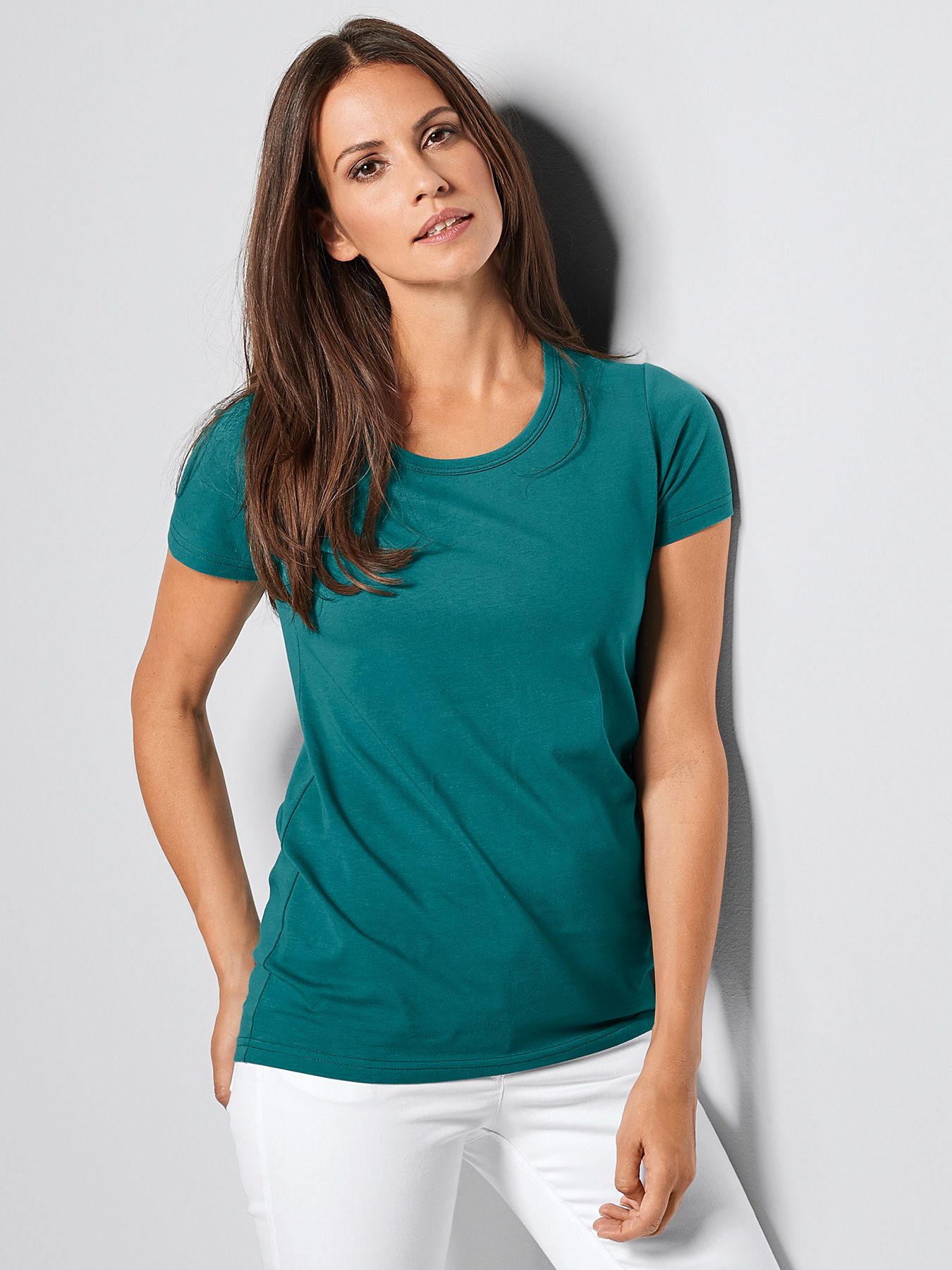 T-shirt femme plus long au dos CORIA
