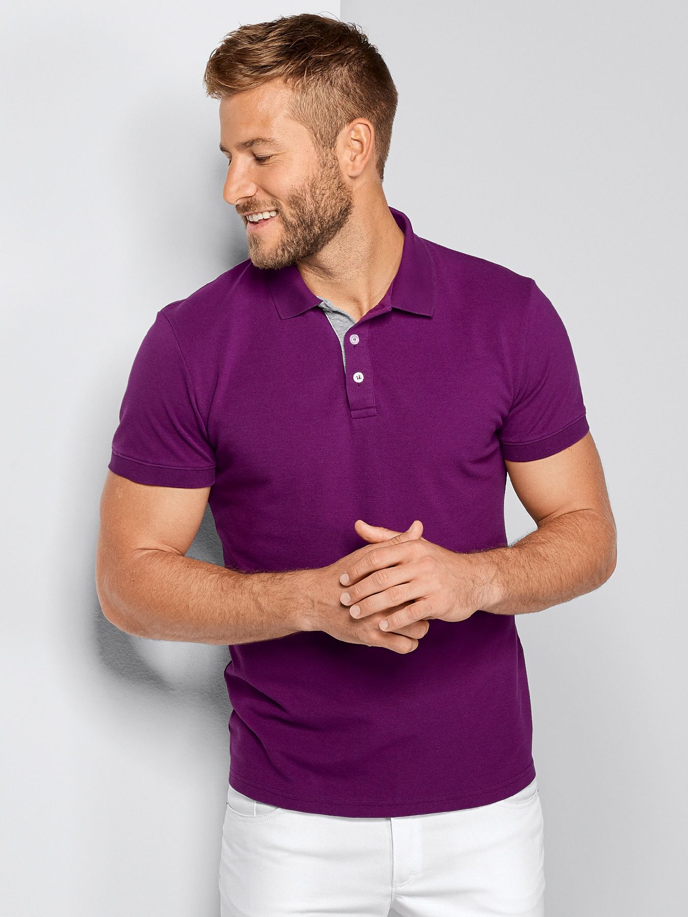 Polo mixte en maille piquée NYON