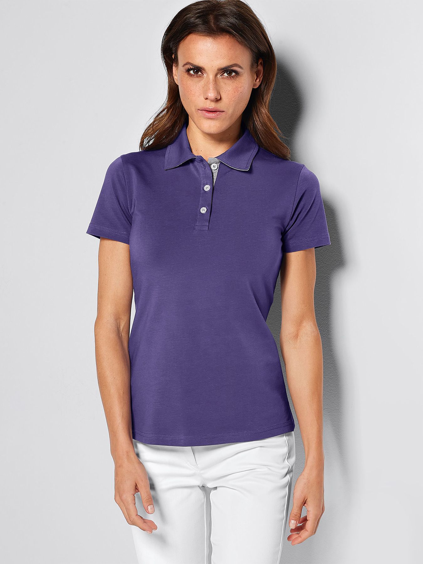 Polo en single jersey