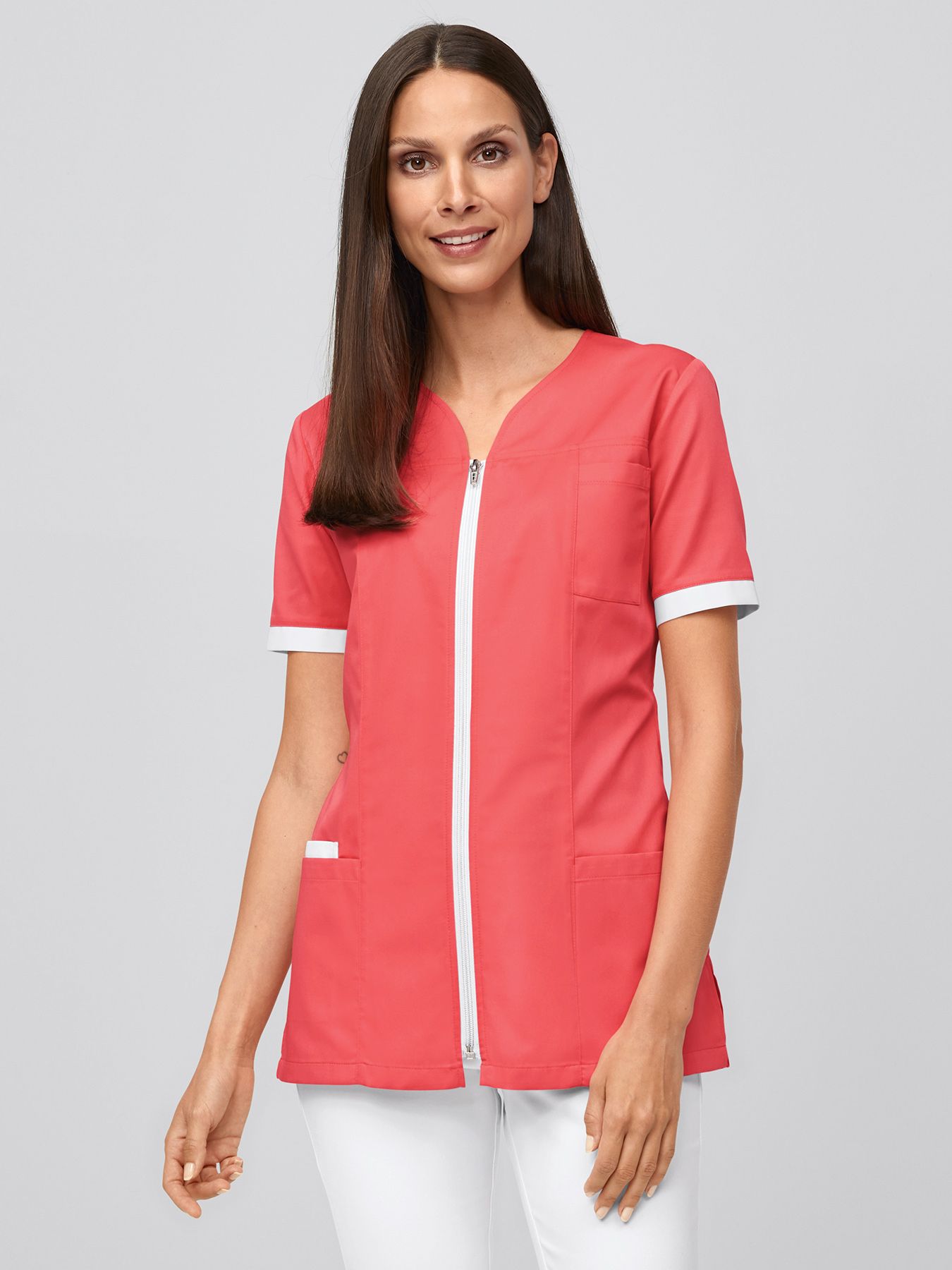 Blouse médicale avec fermeture éclair SILLA