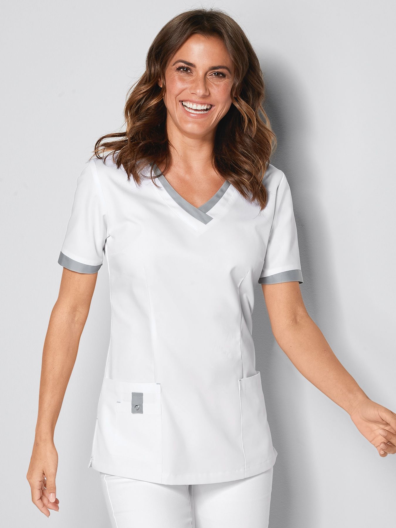 Tunique médicale facile à enfiler NICE