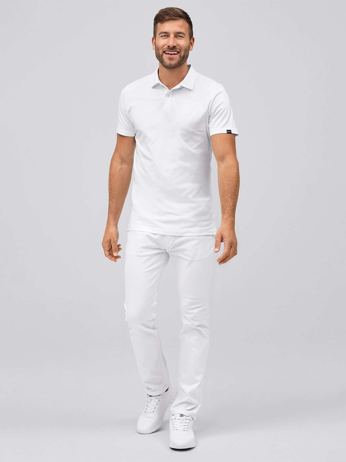 Polo mixte en single jersey MADRID