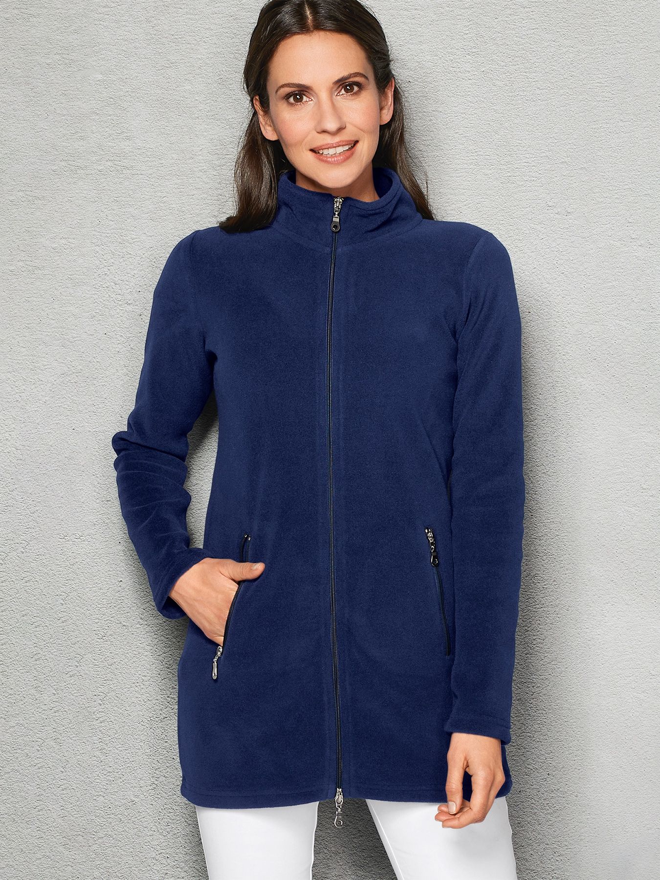 Veste polaire longue