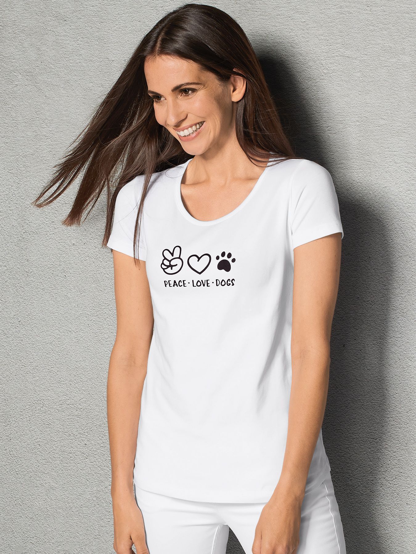 T-shirt femme avec imprimé
