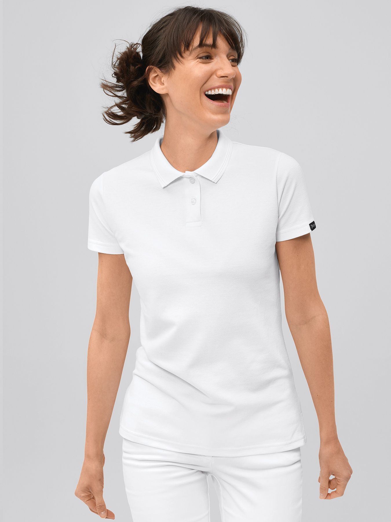 Polo femme en maille piquée MENDE