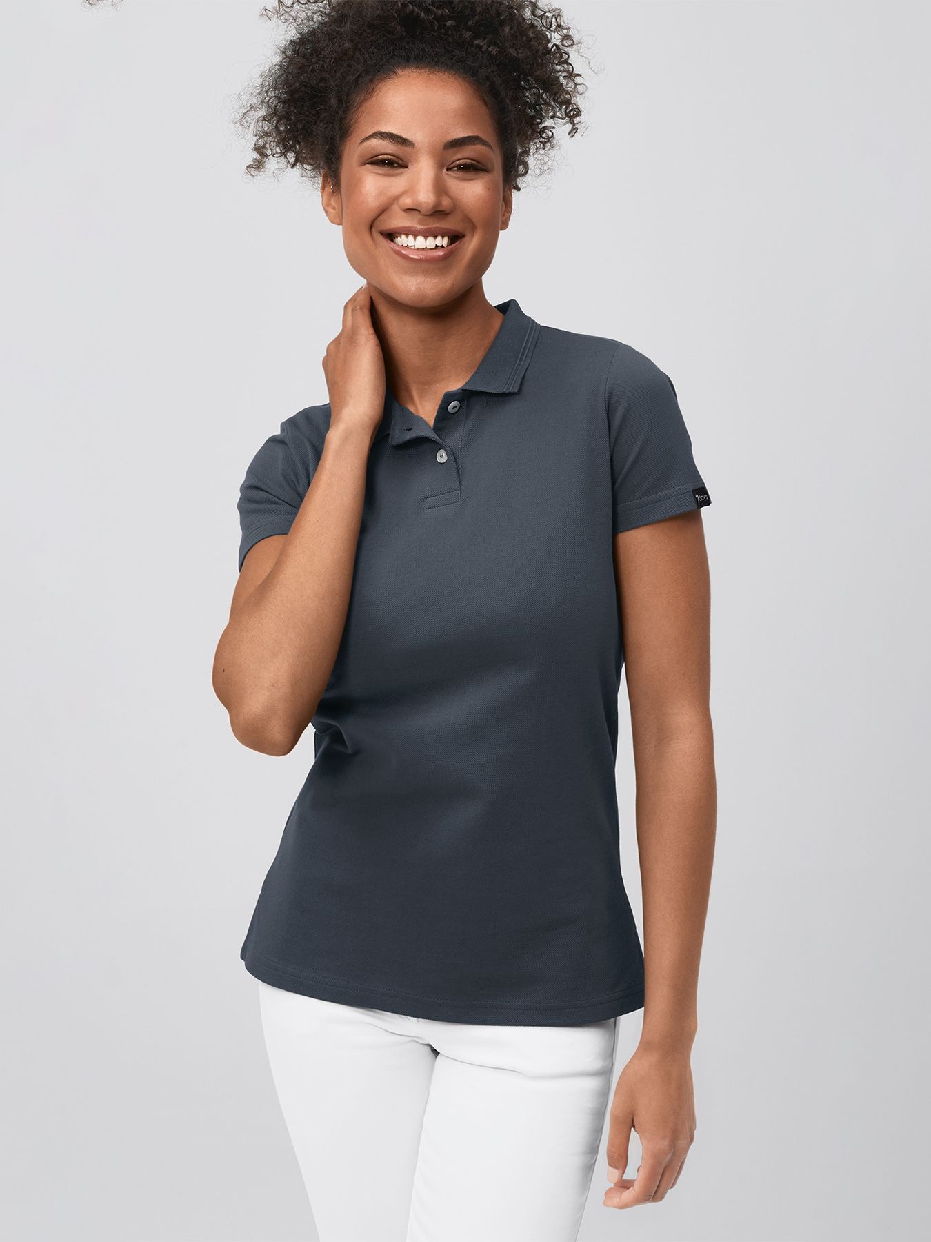 Polo femme en maille piquée MENDE