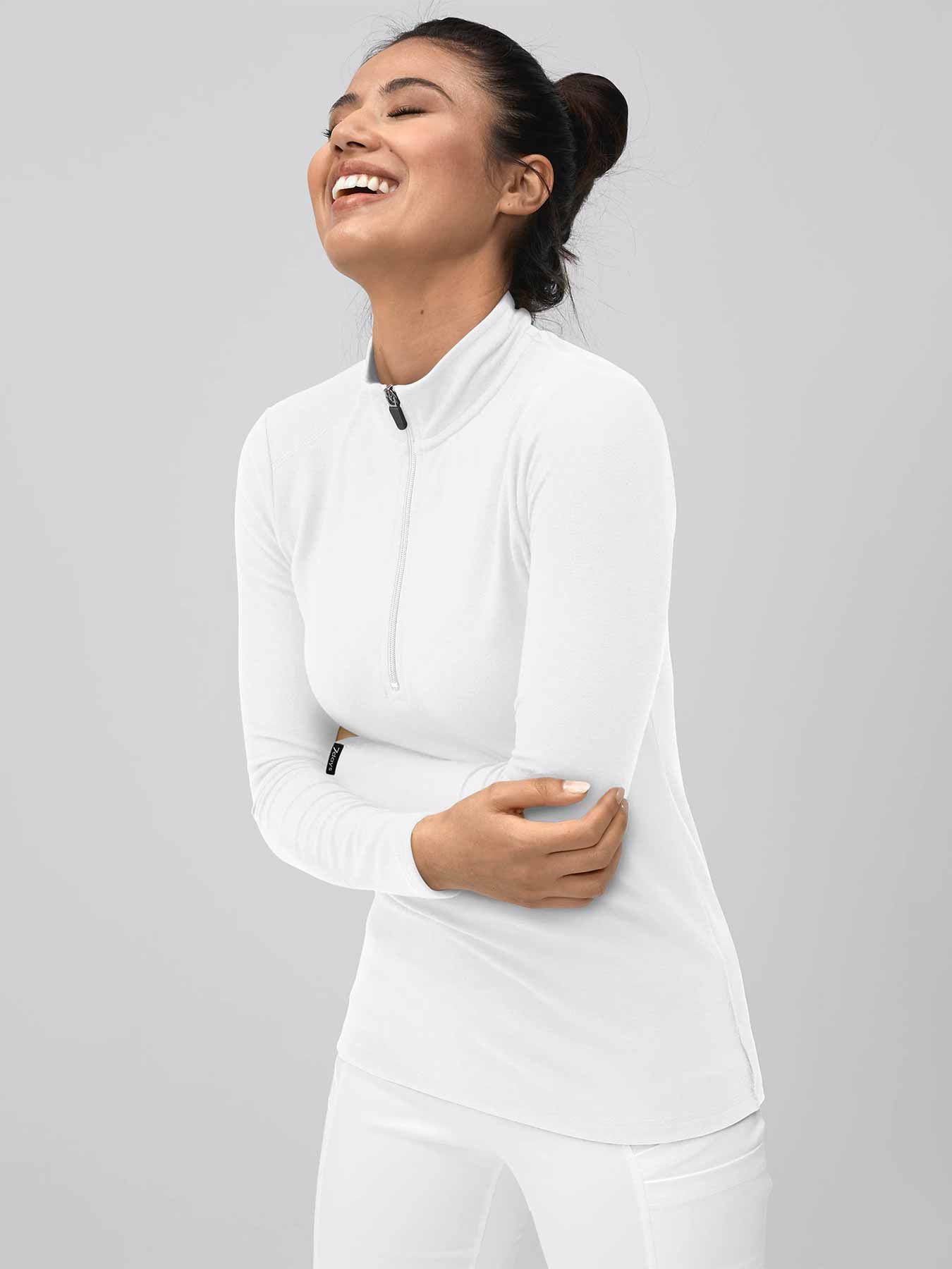 Shirt femme à manches longues LICCO – micropolaire