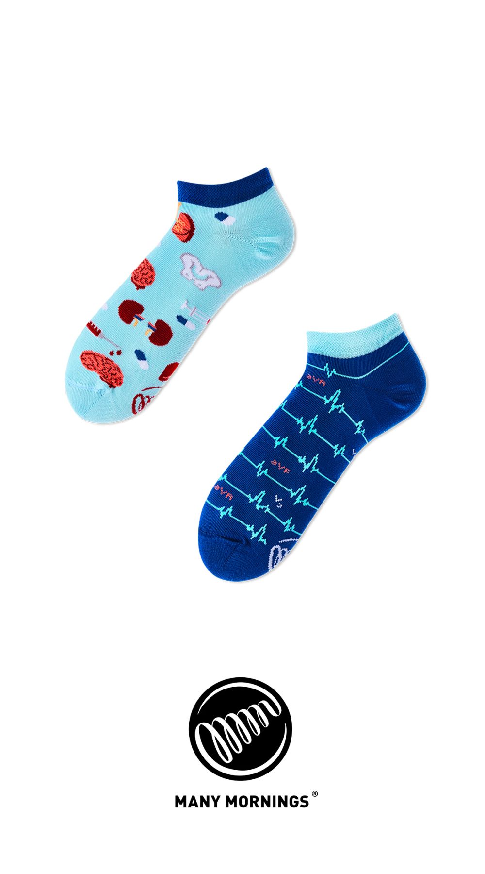 Chaussettes pour baskets avec motif
