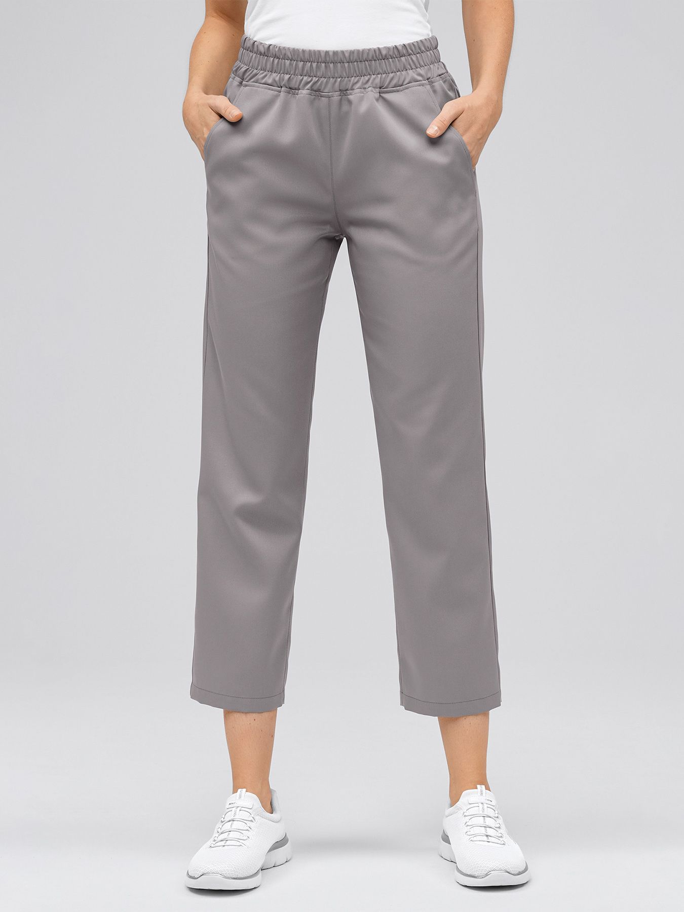 Pantalon femme en Lyocell (TENCEL™) ELDA – stretch