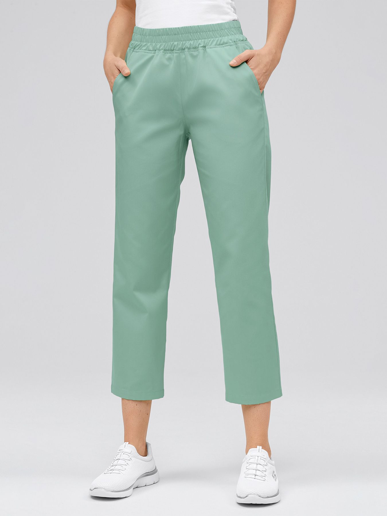 Pantalon femme en Lyocell (TENCEL™) ELDA – stretch