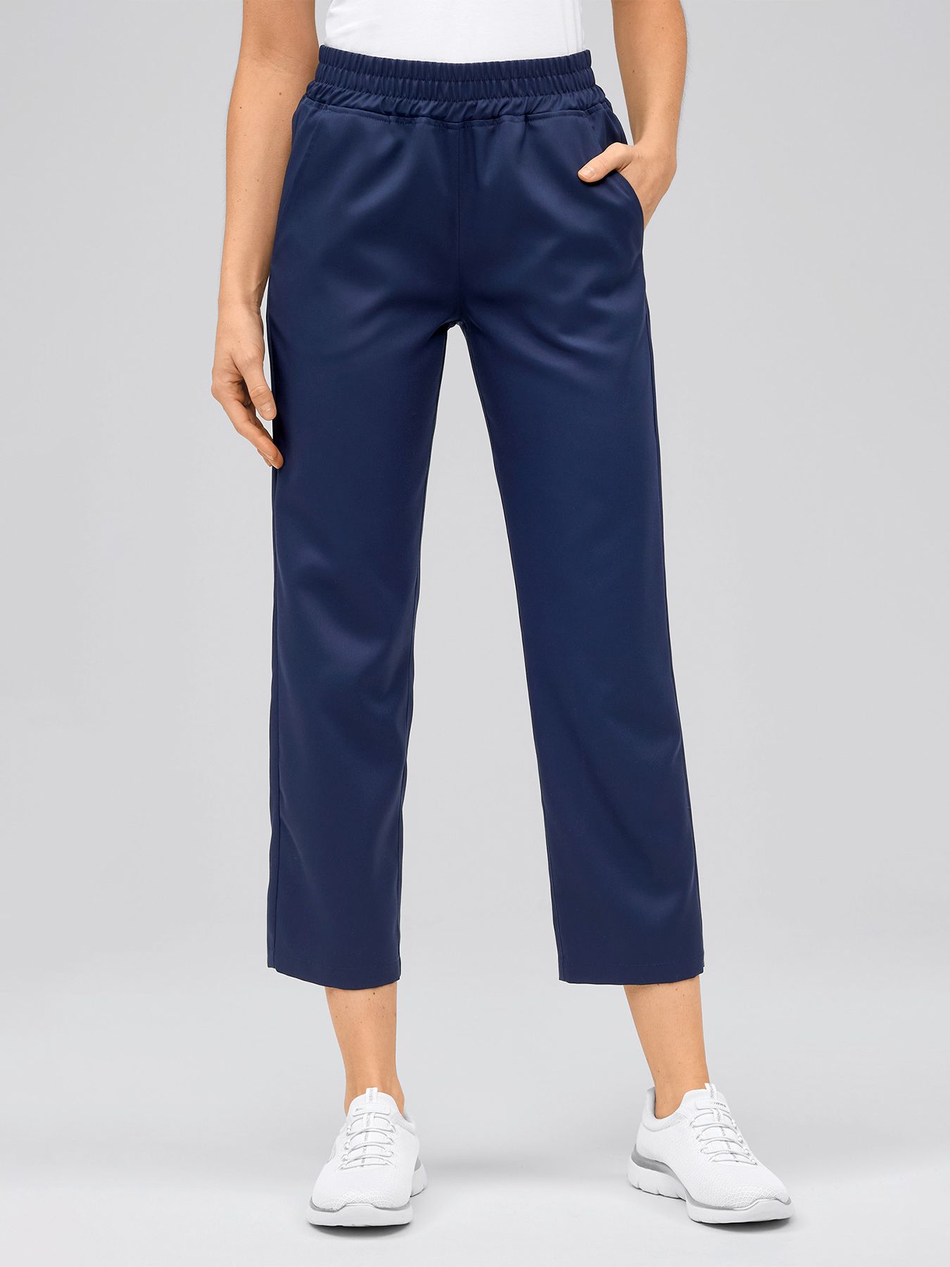 Pantalon femme en Lyocell (TENCEL™) ELDA – stretch