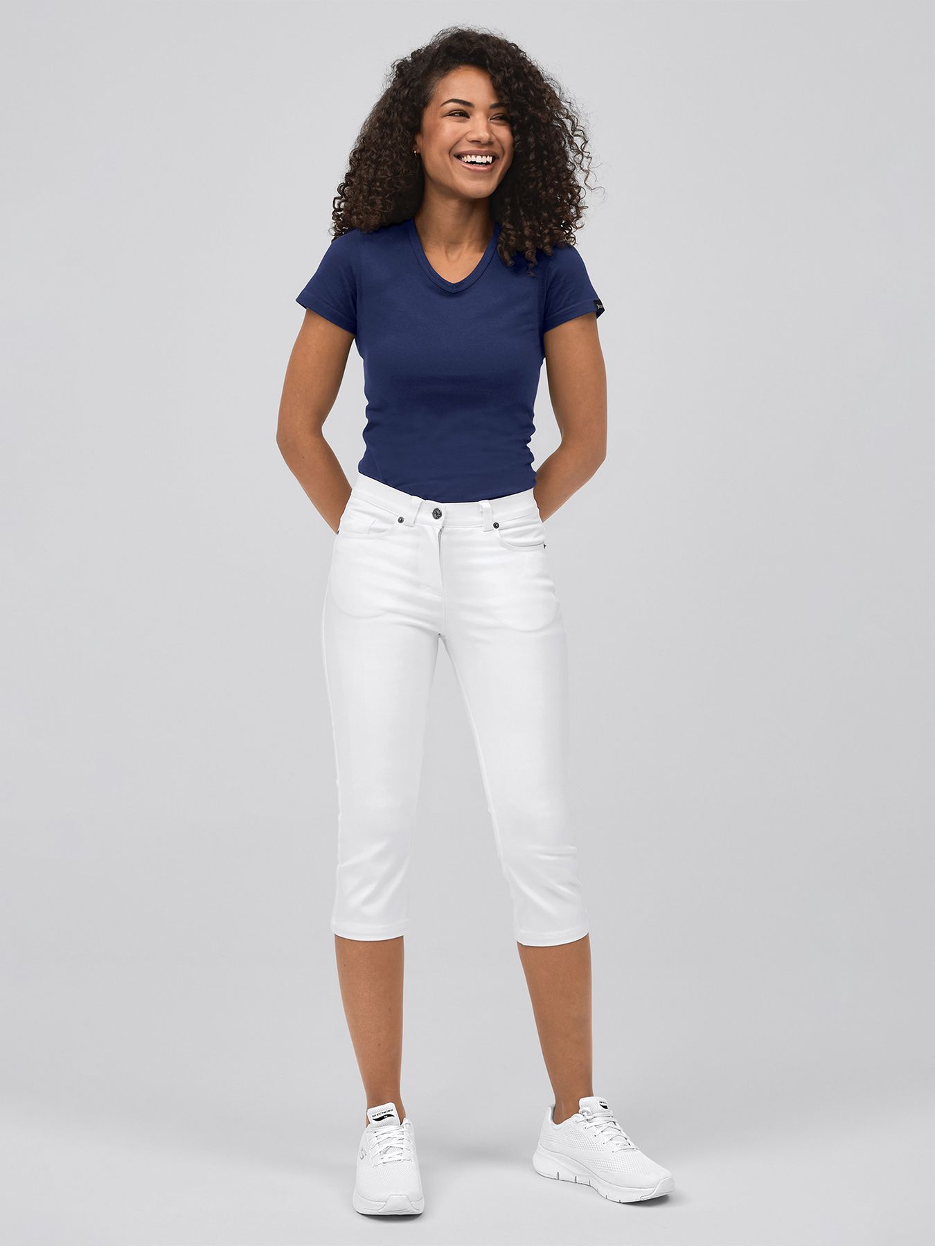 Jeans ¾ ultra flexible, opaque