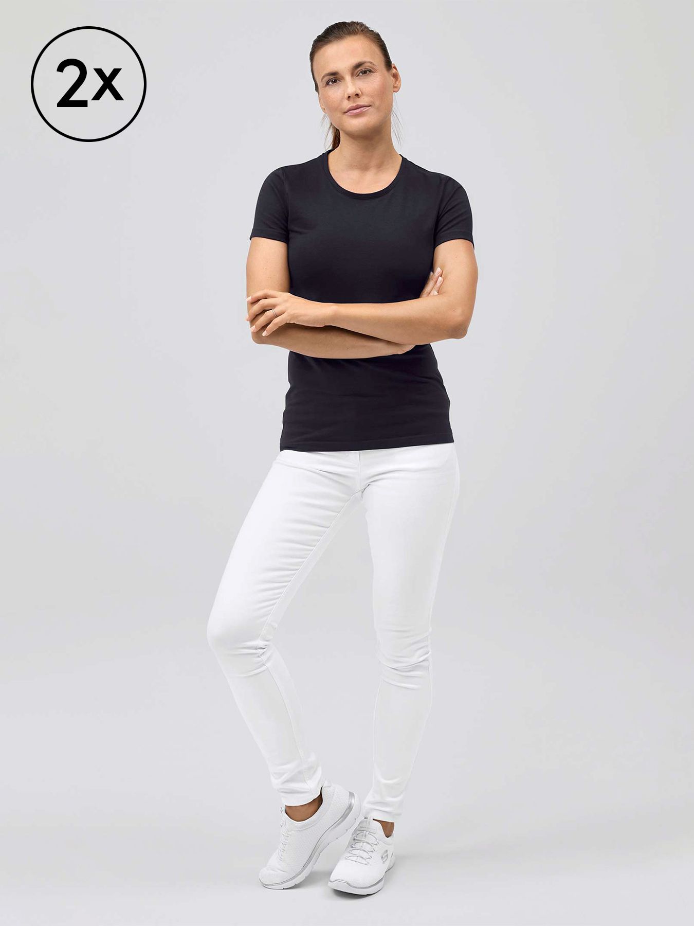 Maillot de corps femme –  lot de 2