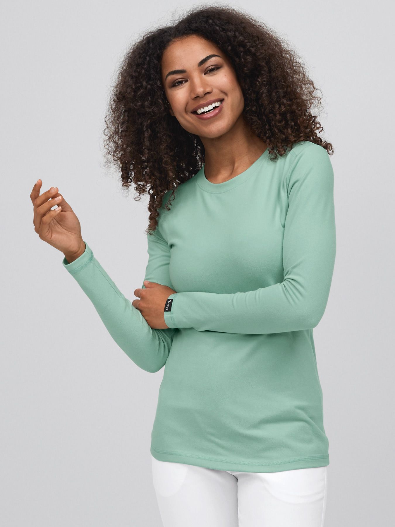 Shirt femme ABDERA – micropolaire et stretch