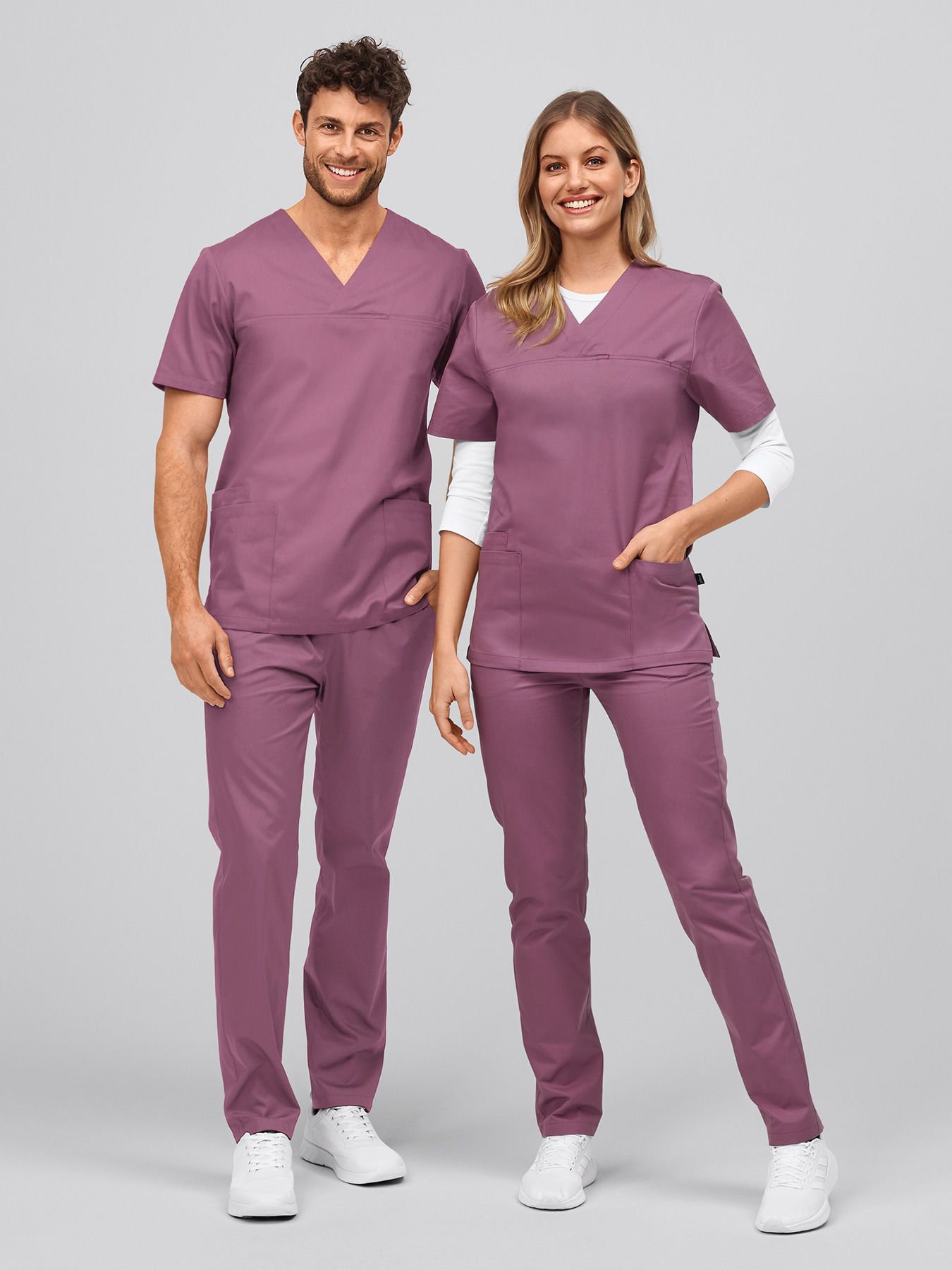 Tunique médicale mixte en coton PALMA 