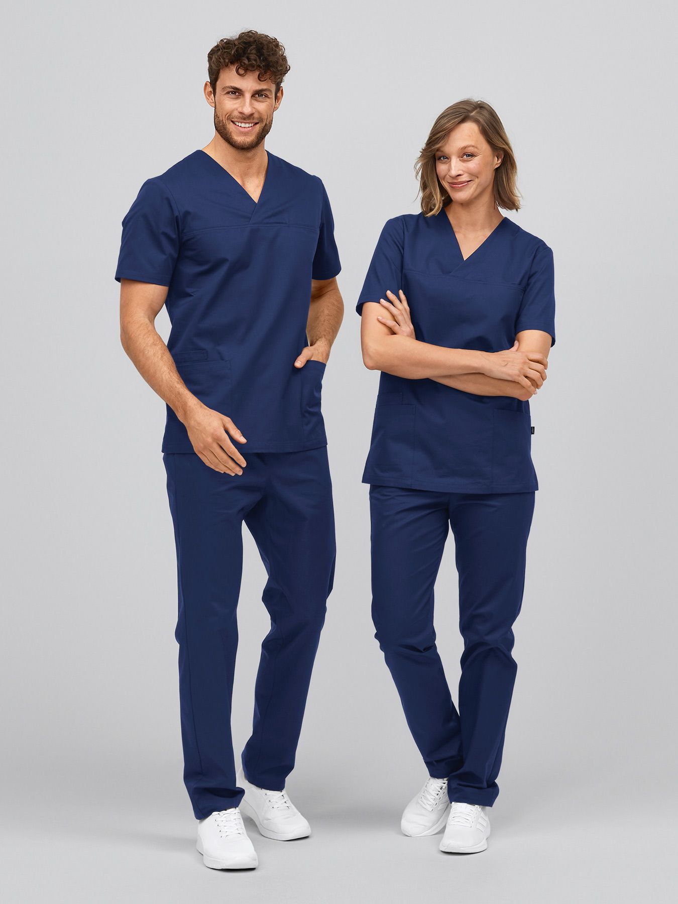 Tunique médicale mixte en coton PALMA 