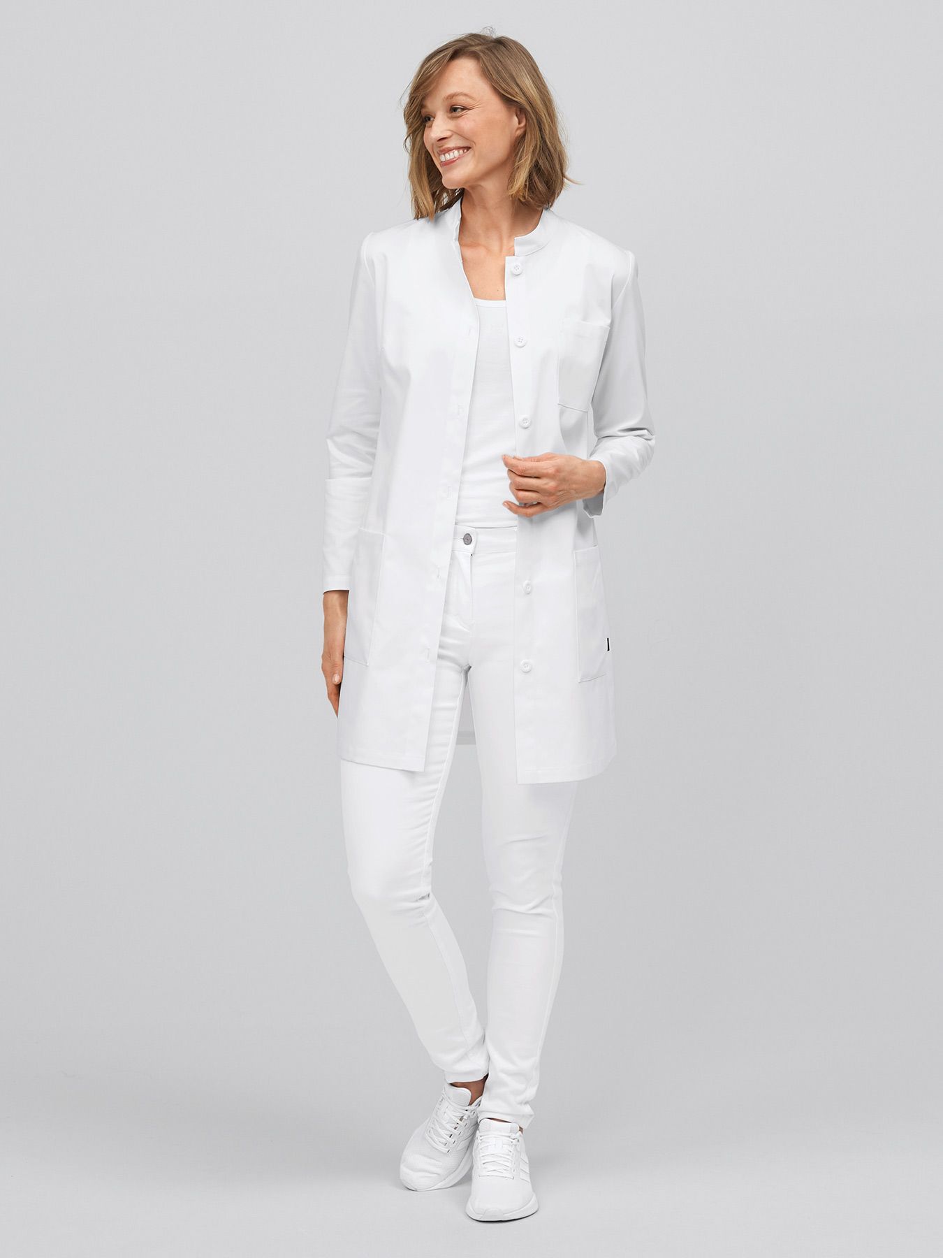 Blouse médicale LUCKAU, lavage à 95°