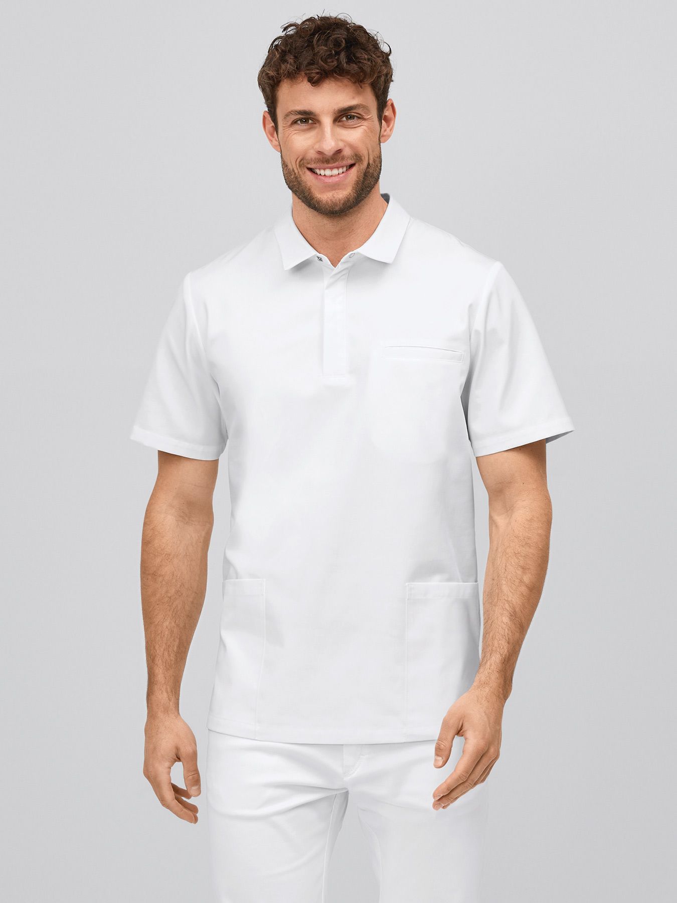 Tunique médicale, lavage à 95° NARVIK