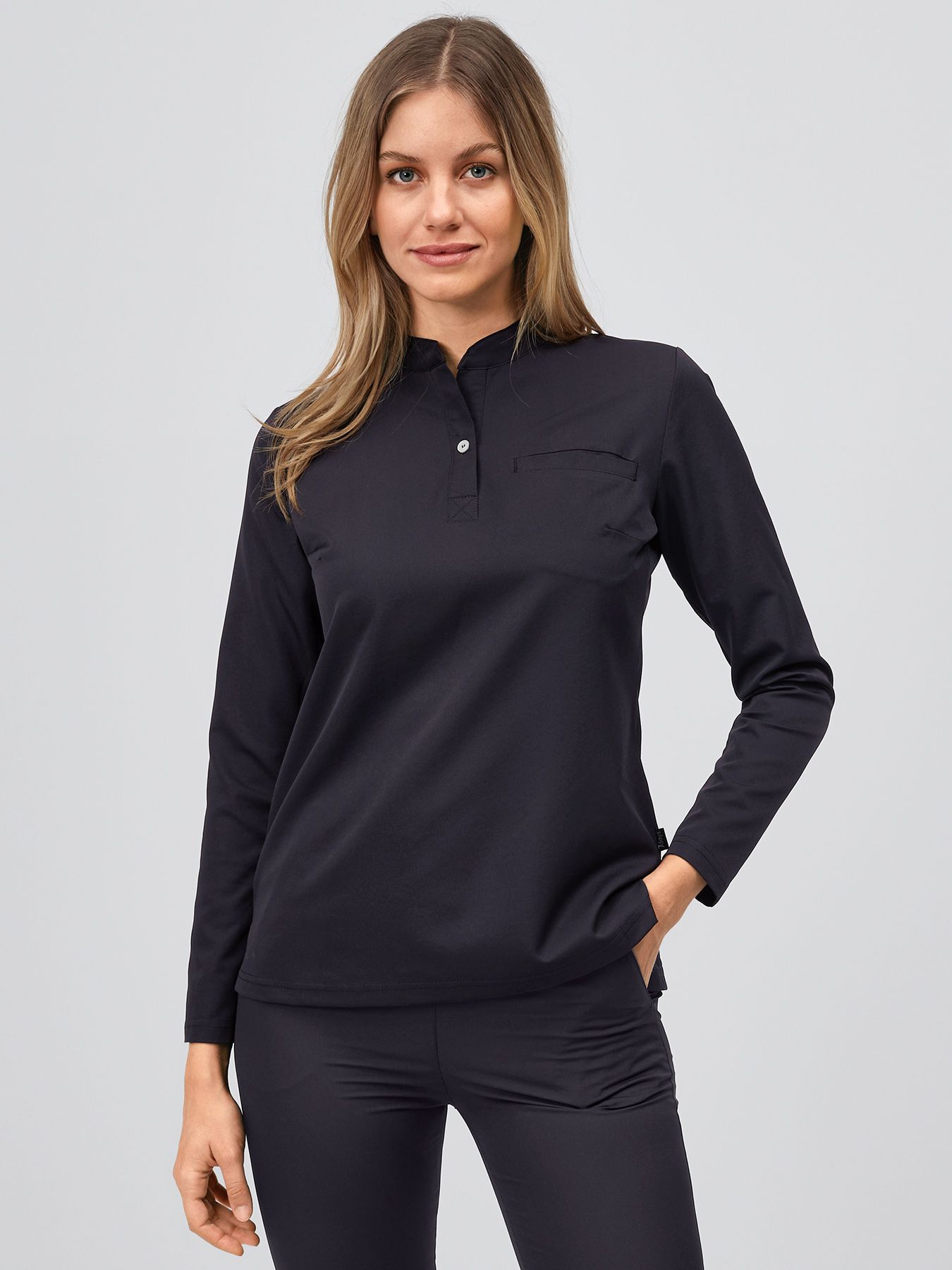 Tunique médicale avec manches longues – active-stretch