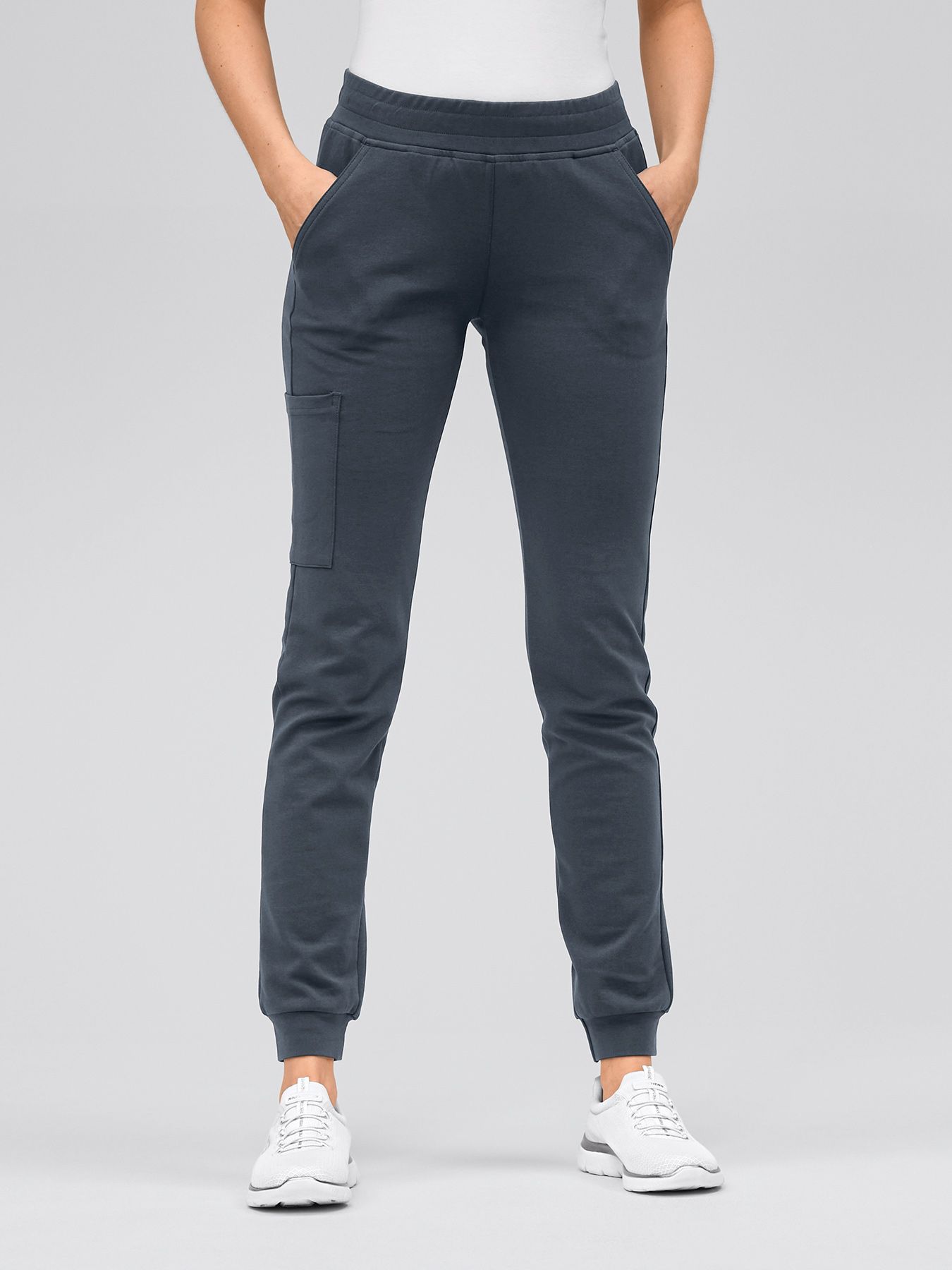 Pantalon femme en jersey à maille interlock PONTO