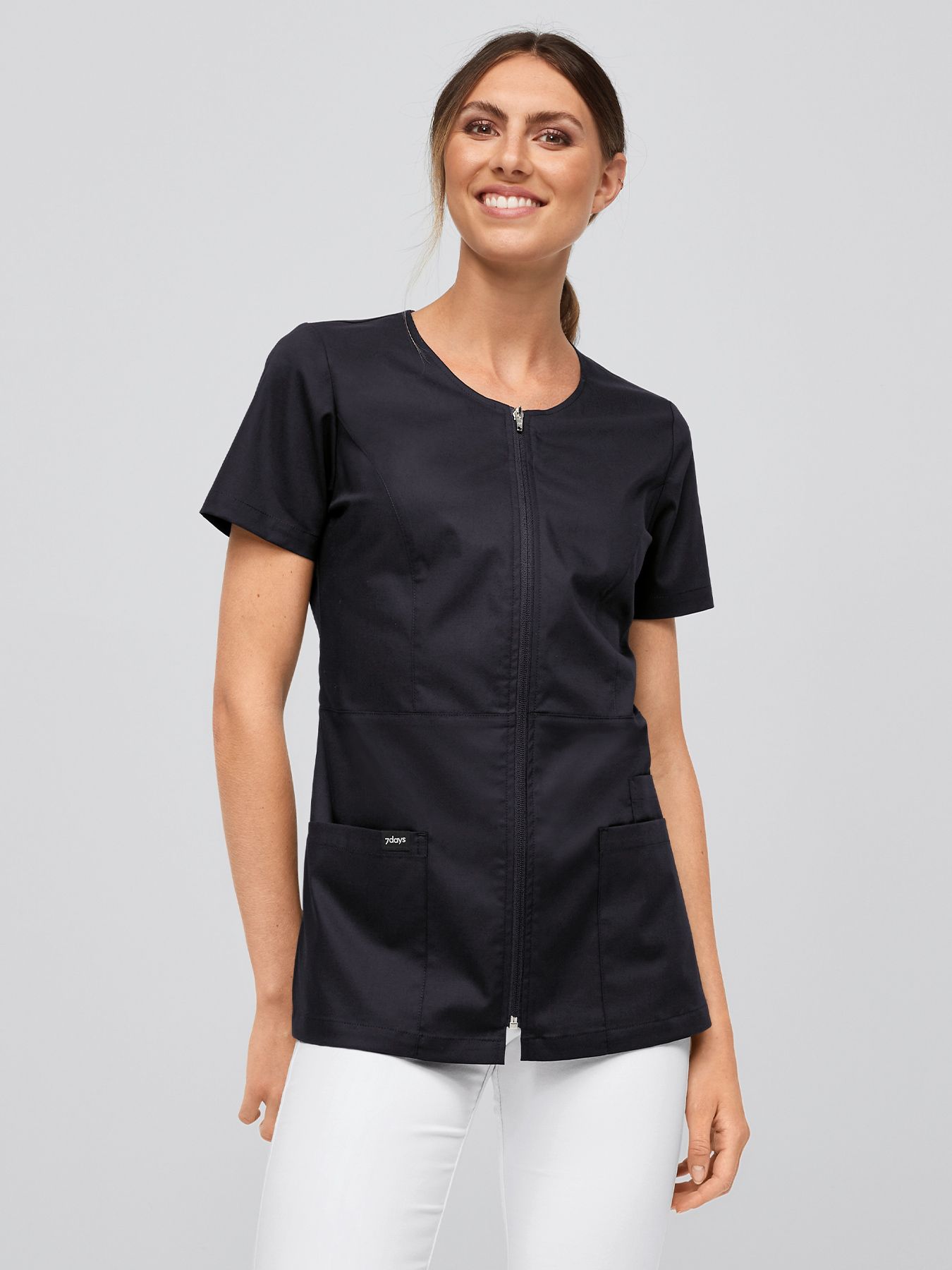 Blouse médicale en Lyocell (TENCEL™) LAVAL – stretch