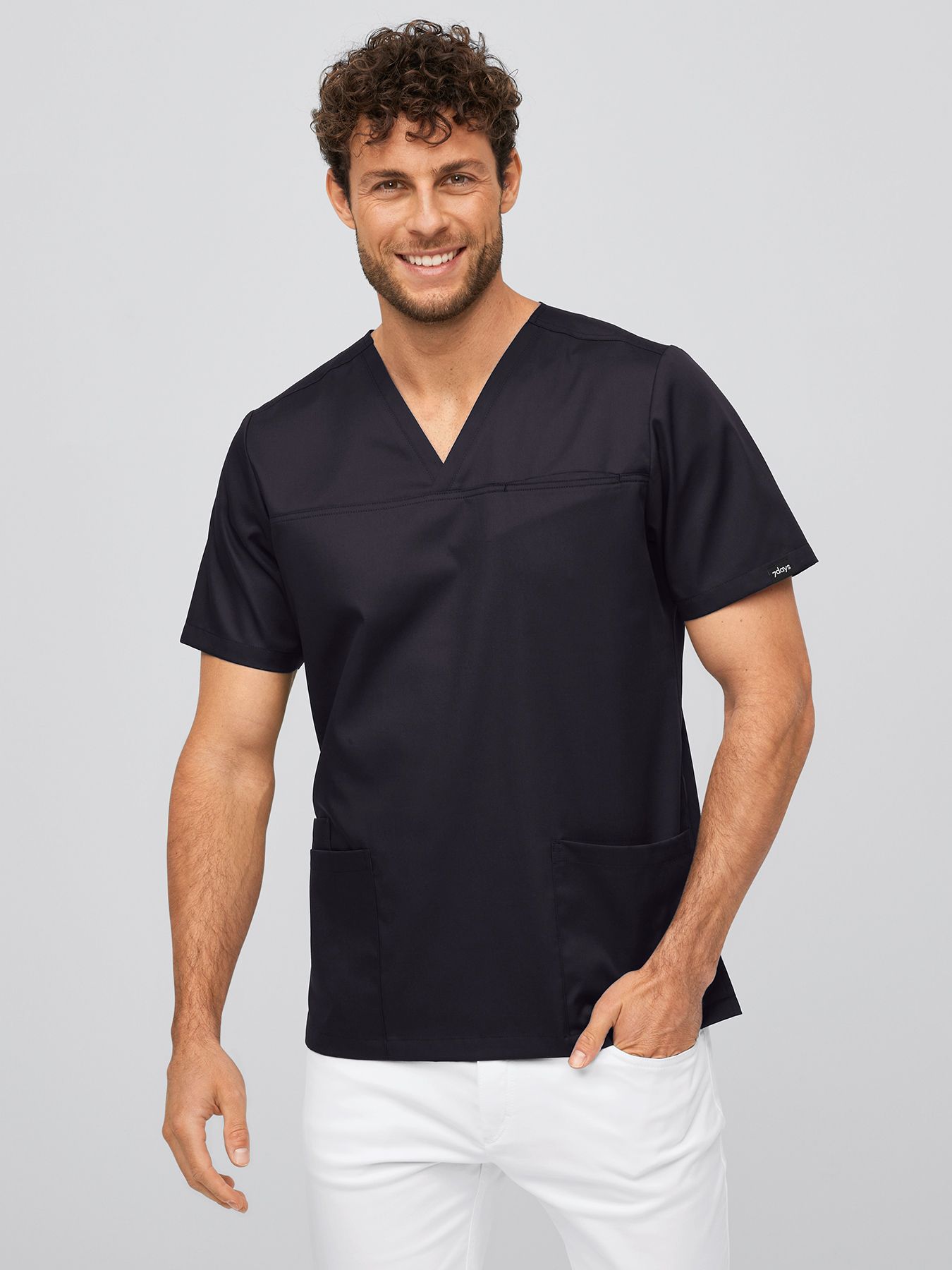 Tunique médicale en Lyocell (TENCEL™) DABAS – stretch