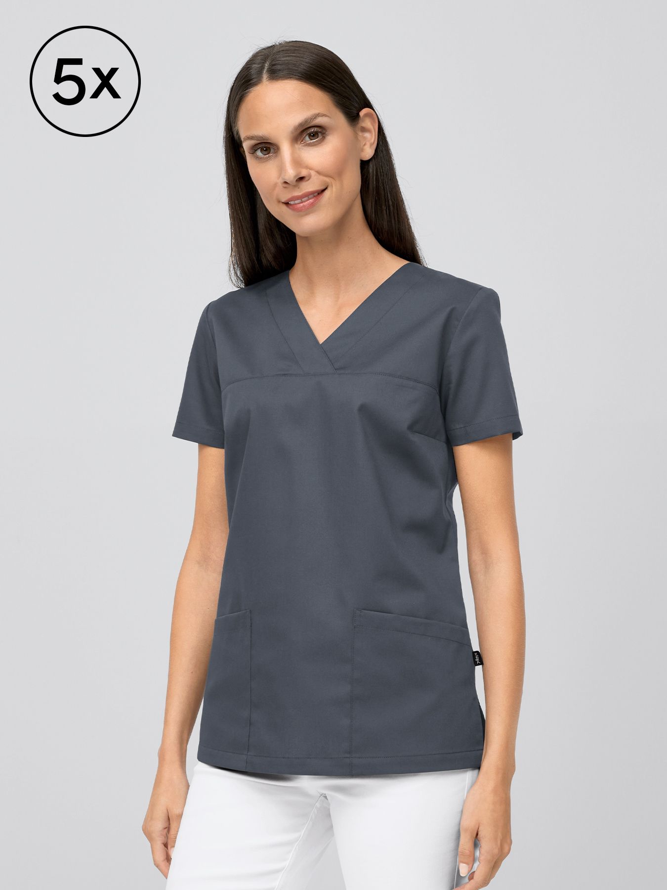 Tunique médicale facile à enfiler BORNA – lot de 5 