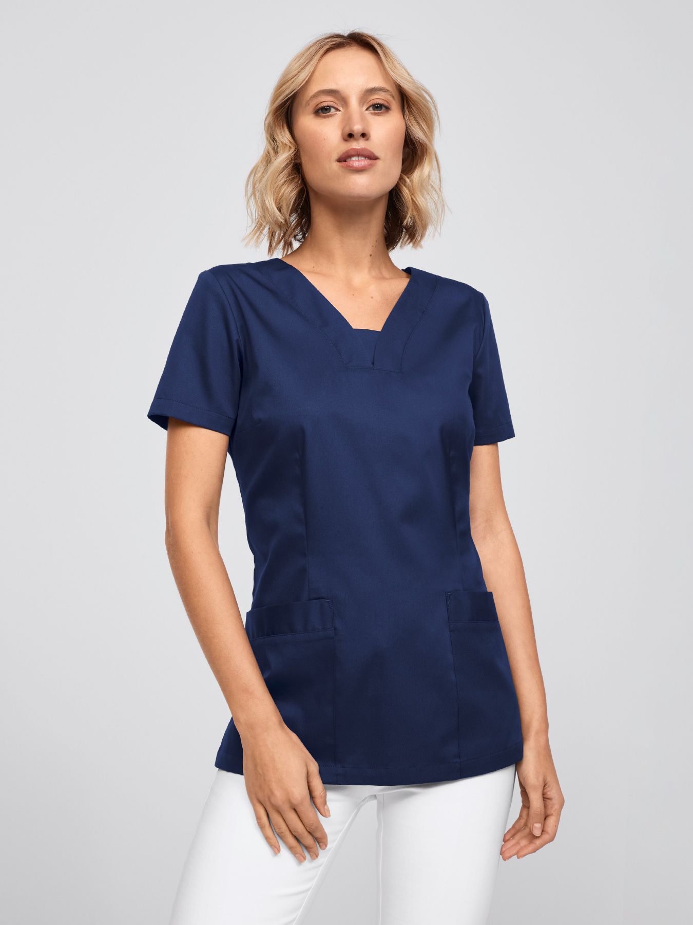 Tunique médicale facile à enfiler ALESIA