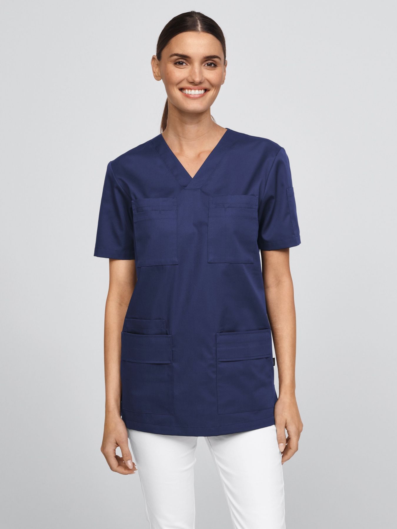 Tunique médicale mixte BRISTOL – 12 poches