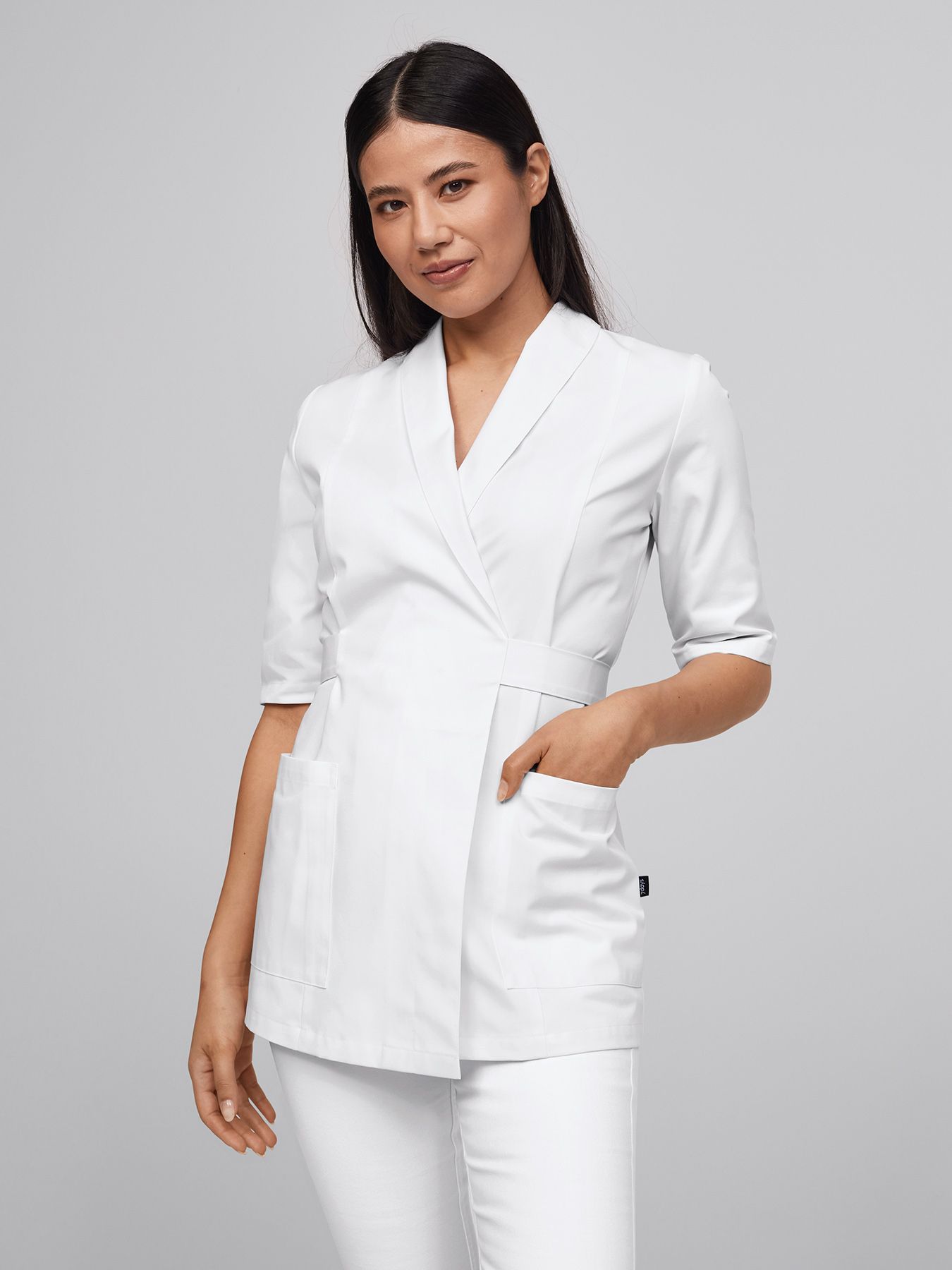 Blouse médicale ALEXANDRIA – blanc