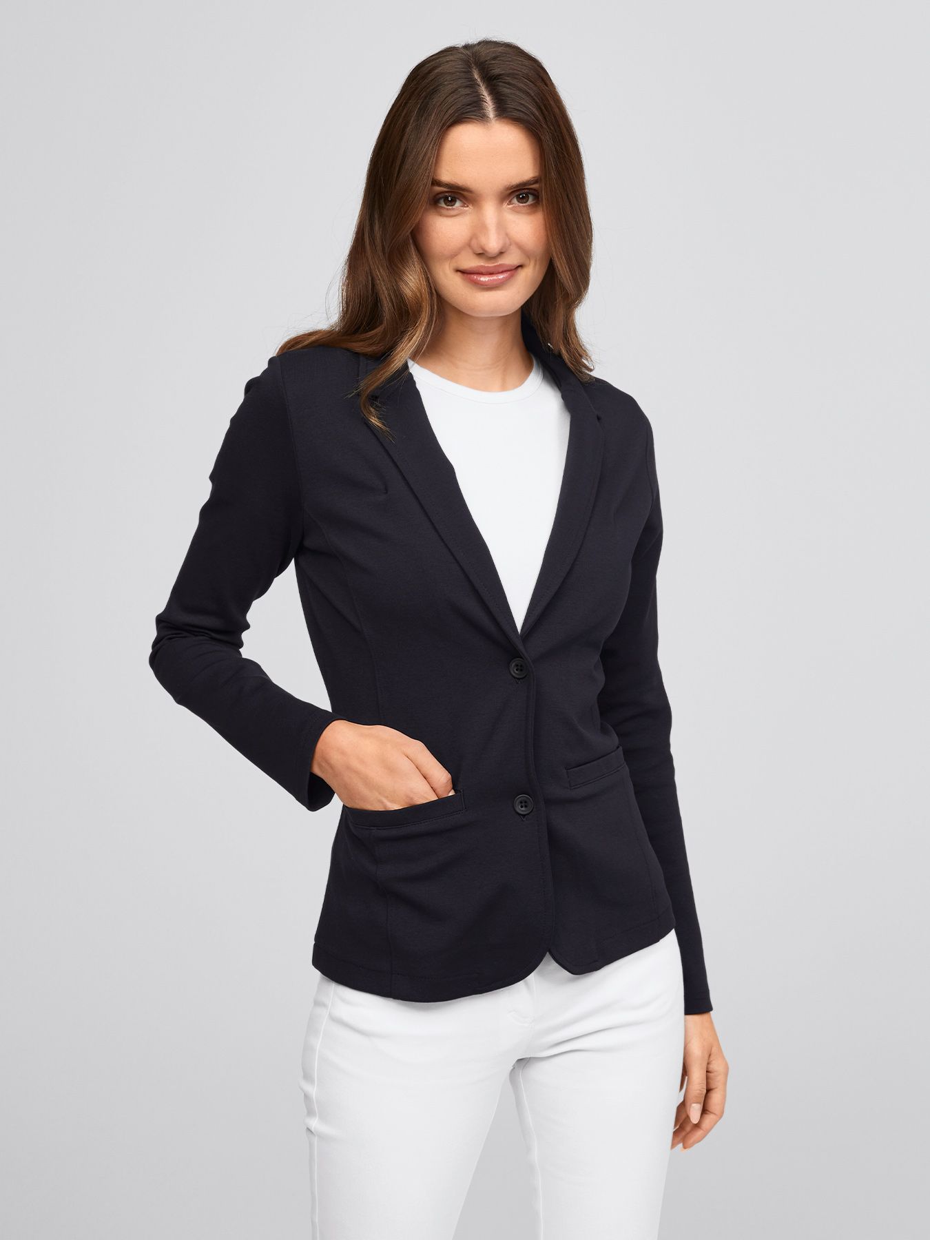 Blazer femme en jersey KONSTANZ