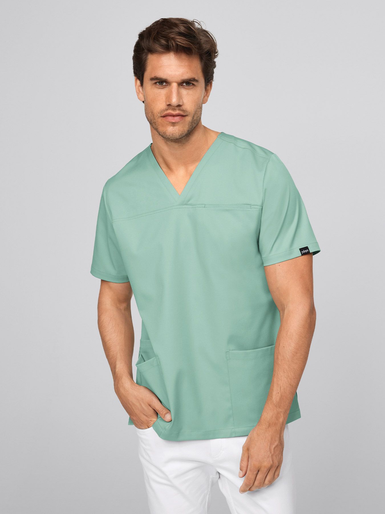 Tunique médicale en Lyocell (TENCEL™) DABAS – stretch