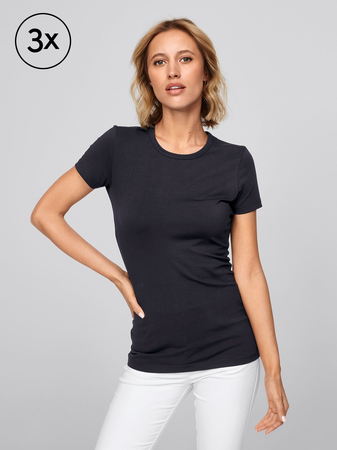 Shirt femme BARI – lot de 3
