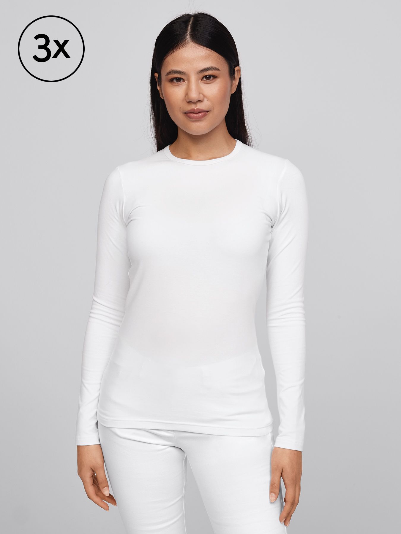 Shirt à manches longues GENT – lot de 3