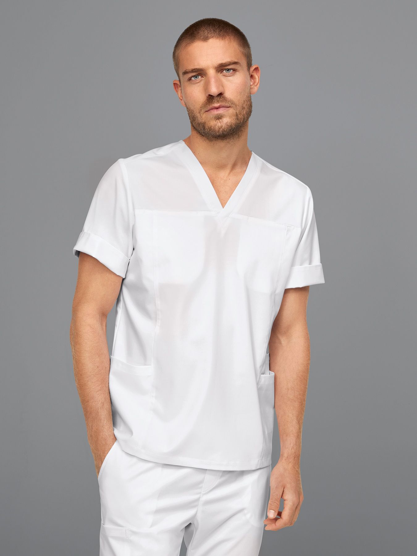 Sélection tunique médicale pour homme PHOENIX Lyocell (TENCEL™)