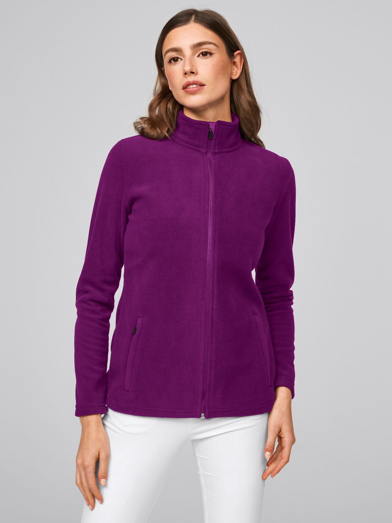 Veste polaire femme AULIS, lavage à 60°