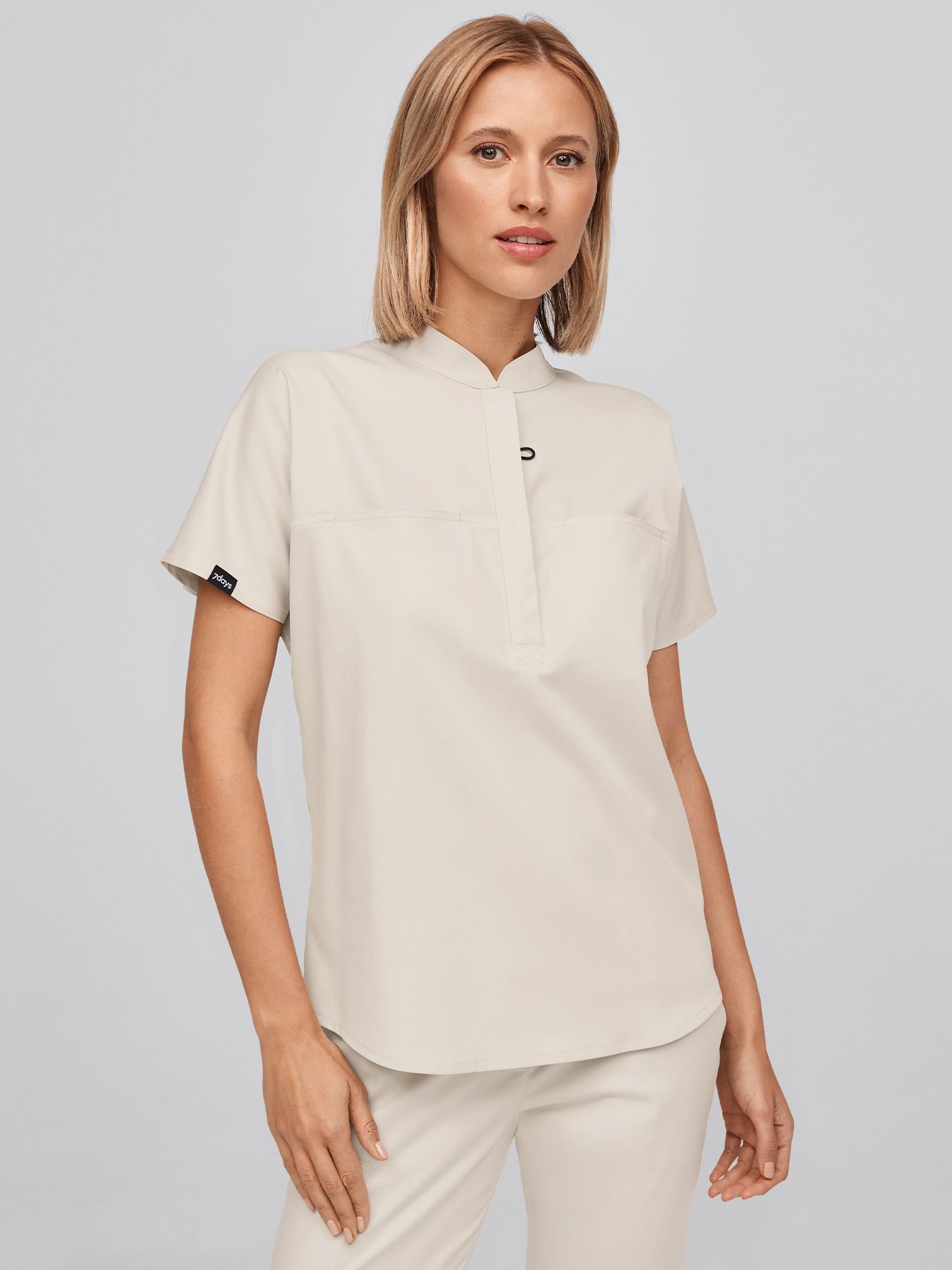 Tunique médicale en Lyocell (TENCEL™) LONDON – stretch